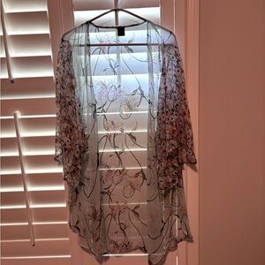 Boho swim cover up, OS